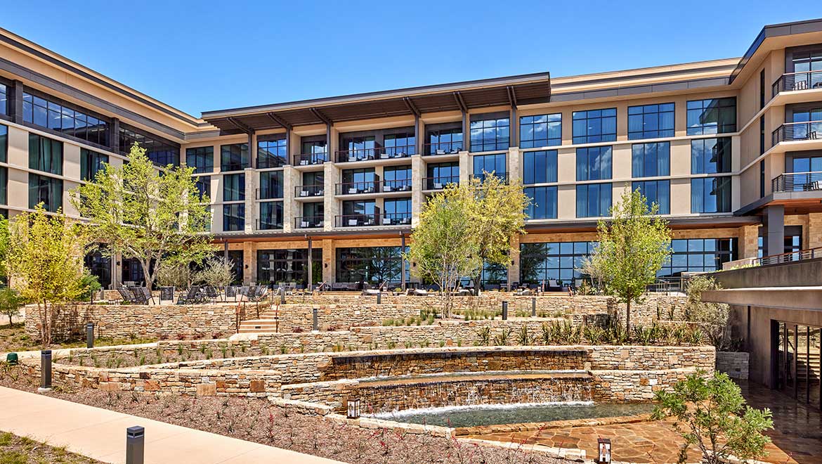 Outside of the Omni PGA Frisco Resort